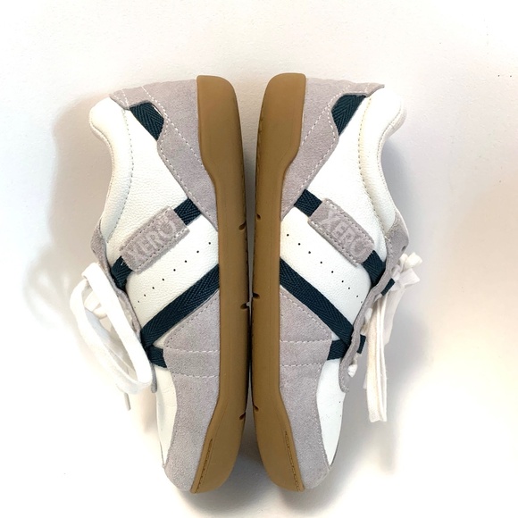 Women's Xero® Kelso Court Athletic Shoes In White/Green Size 7 - Picture 7 of 10